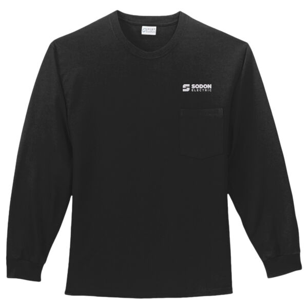   - Long Sleeve Essential Pocket Tee Thumbnail