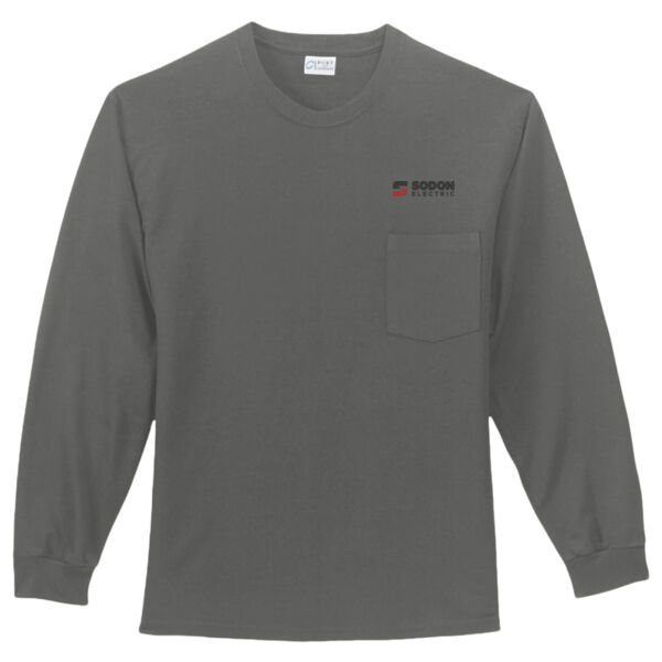   - Long Sleeve Essential Pocket Tee  Thumbnail